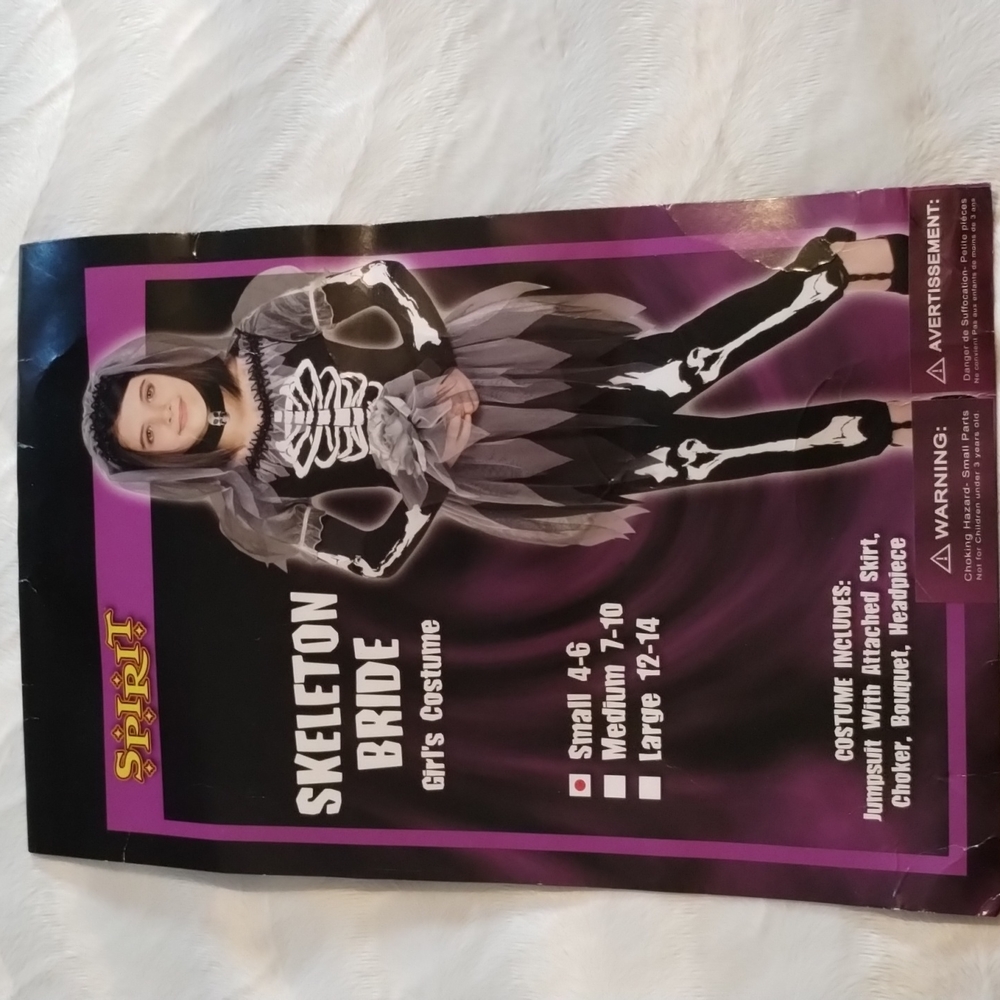 Skeleton Bride Costume